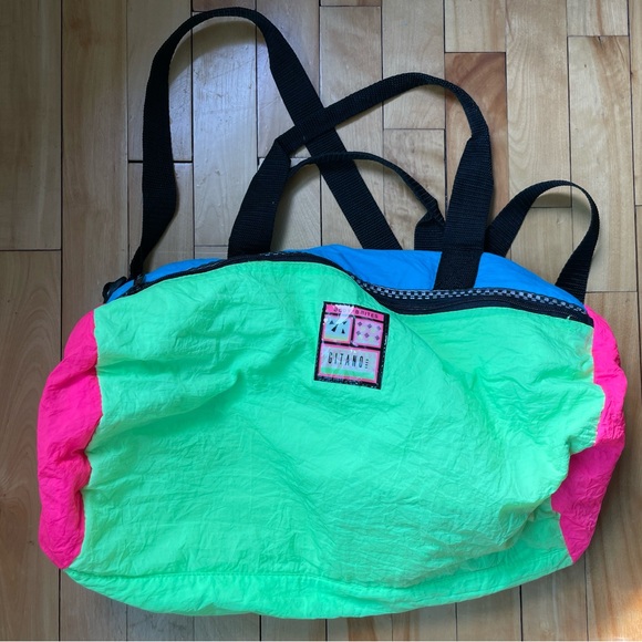 Gitano Bags Vintage Gitano Body Brites Neon Duffle Bag Poshmark